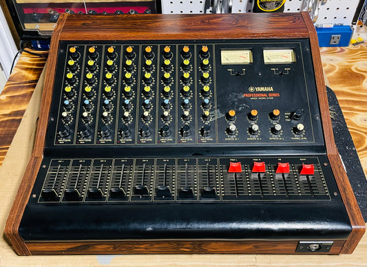 Yamaha M508 professional mixer - JapaNeve Direct Out Mod. by Headbangers - Tamura transformer, fully recapped and serviced