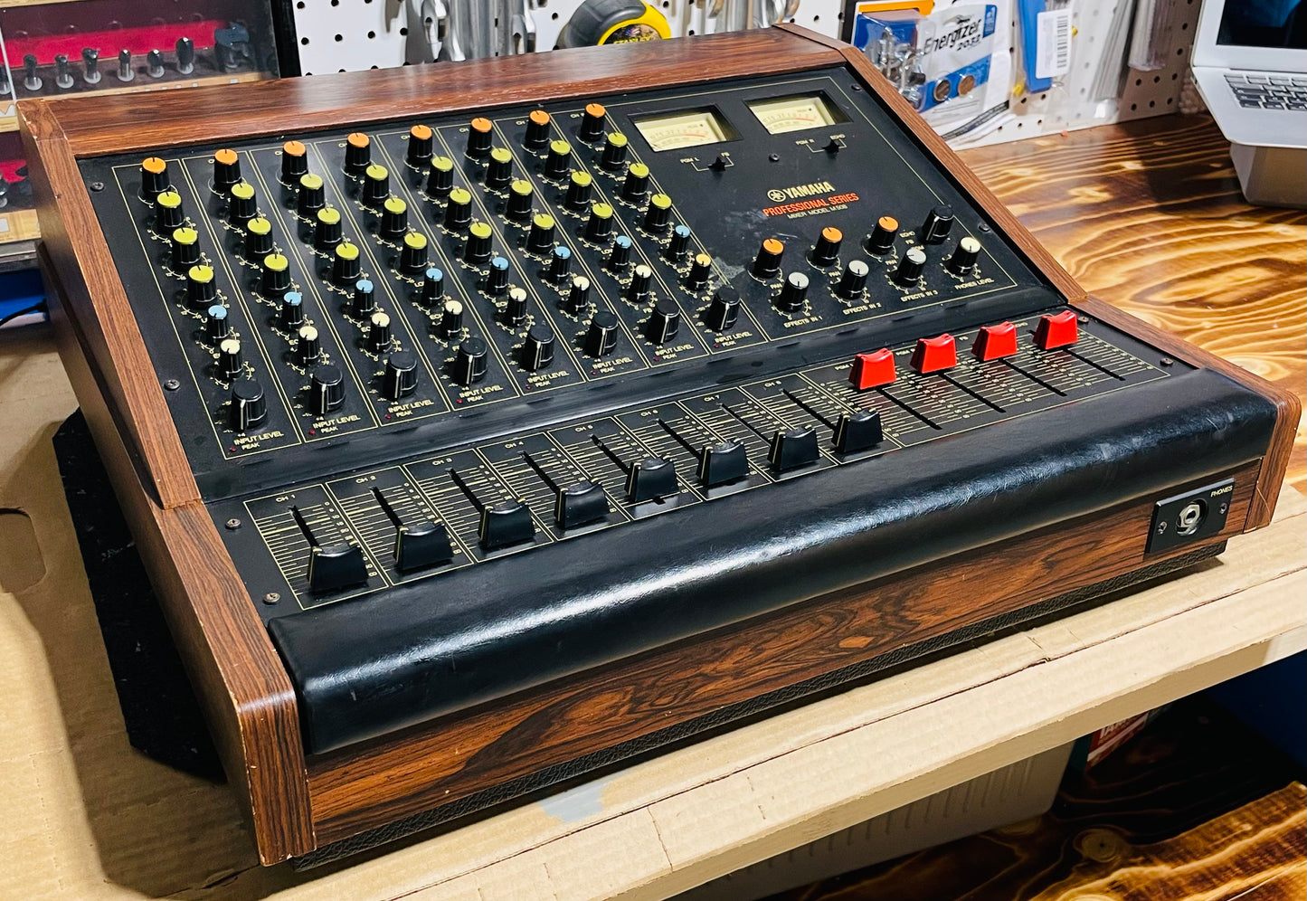 Yamaha M508 professional mixer - JapaNeve Direct Out Mod. by Headbangers - Tamura transformer, fully recapped and serviced