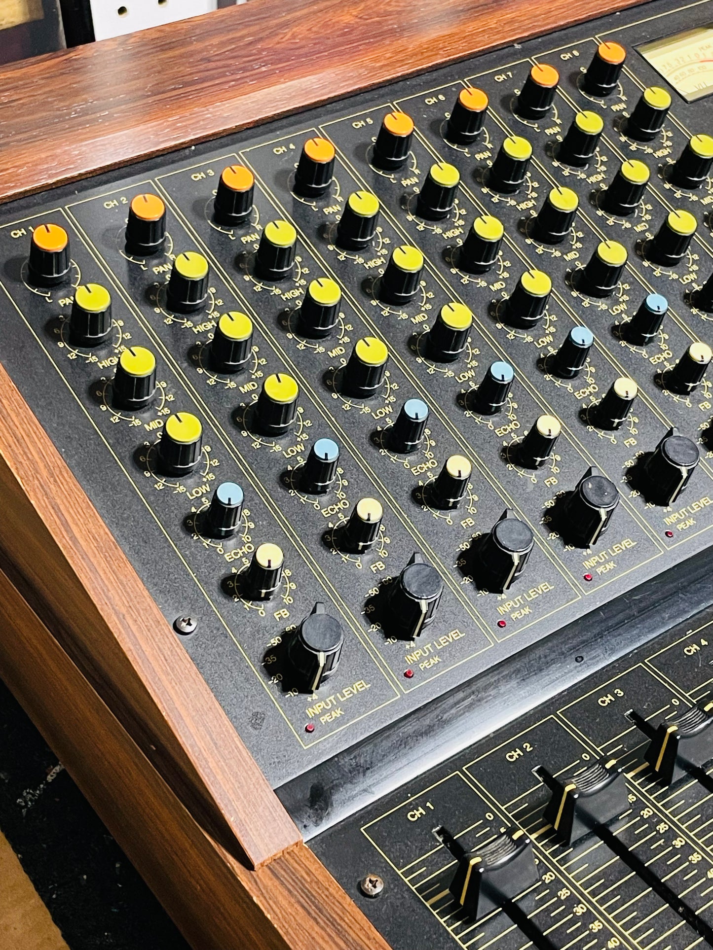 Yamaha M508 professional mixer - JapaNeve Direct Out Mod. by Headbangers - Tamura transformer, fully recapped and serviced