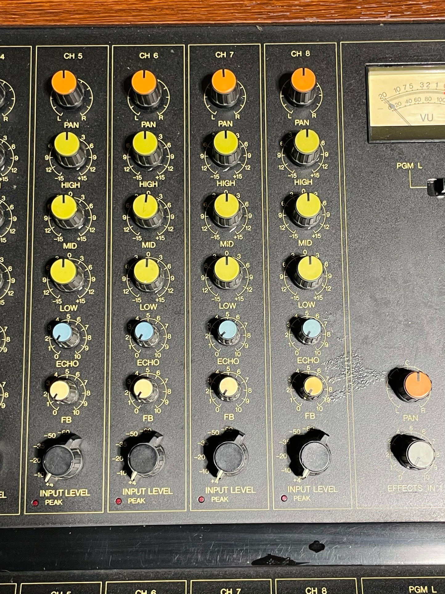 Yamaha M508 professional mixer - JapaNeve Direct Out Mod. by Headbangers - Tamura transformer, fully recapped and serviced