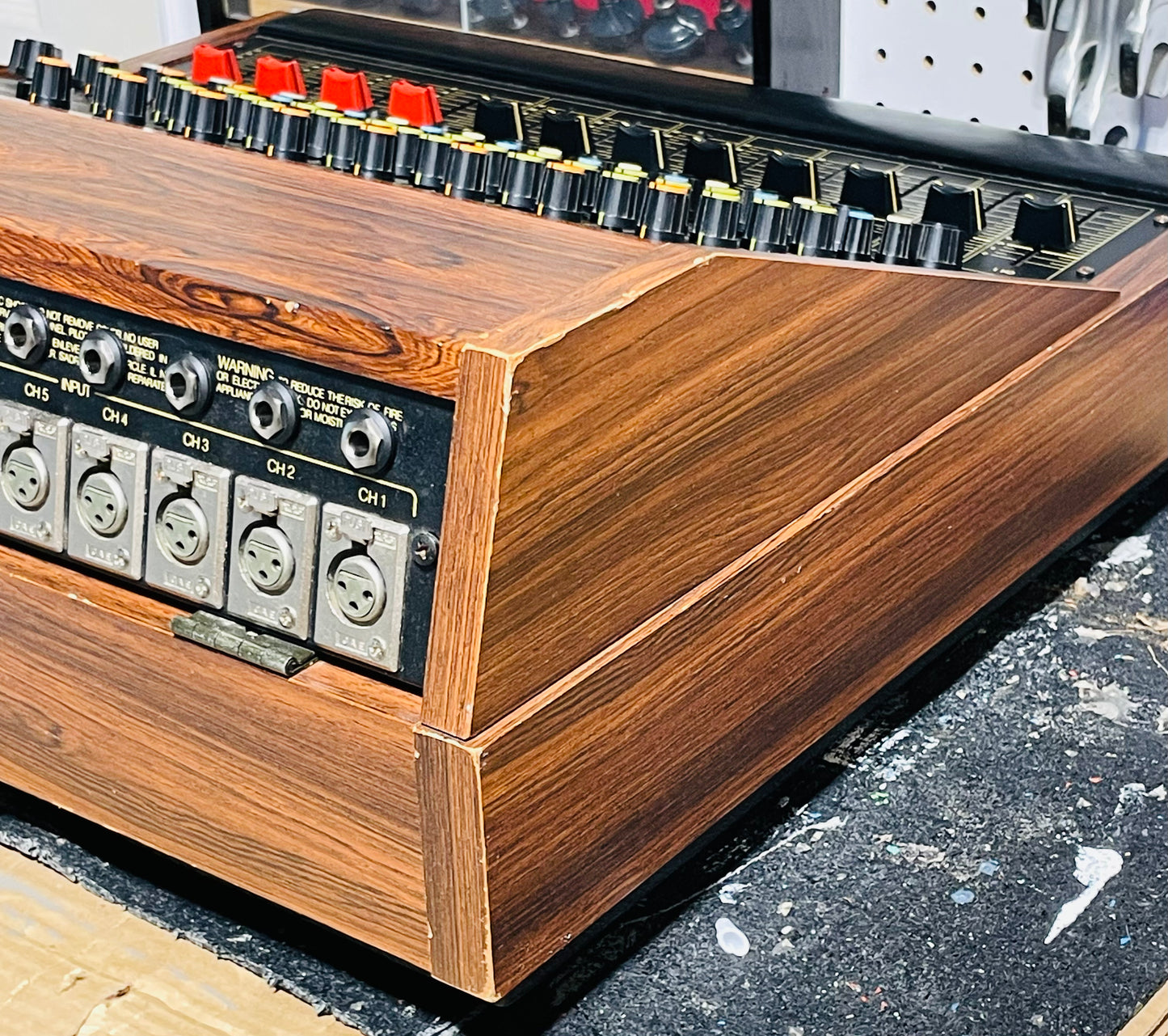 Yamaha M508 professional mixer - JapaNeve Direct Out Mod. by Headbangers - Tamura transformer, fully recapped and serviced