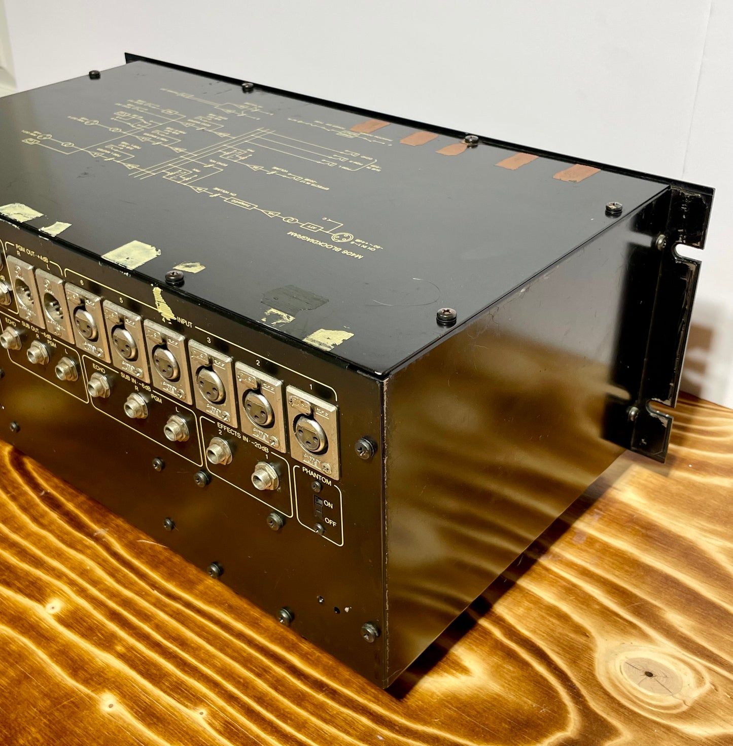 Yamaha M406 "JapaNeve" Direct Out Mod. Fully serviced + Recapped Headbangers