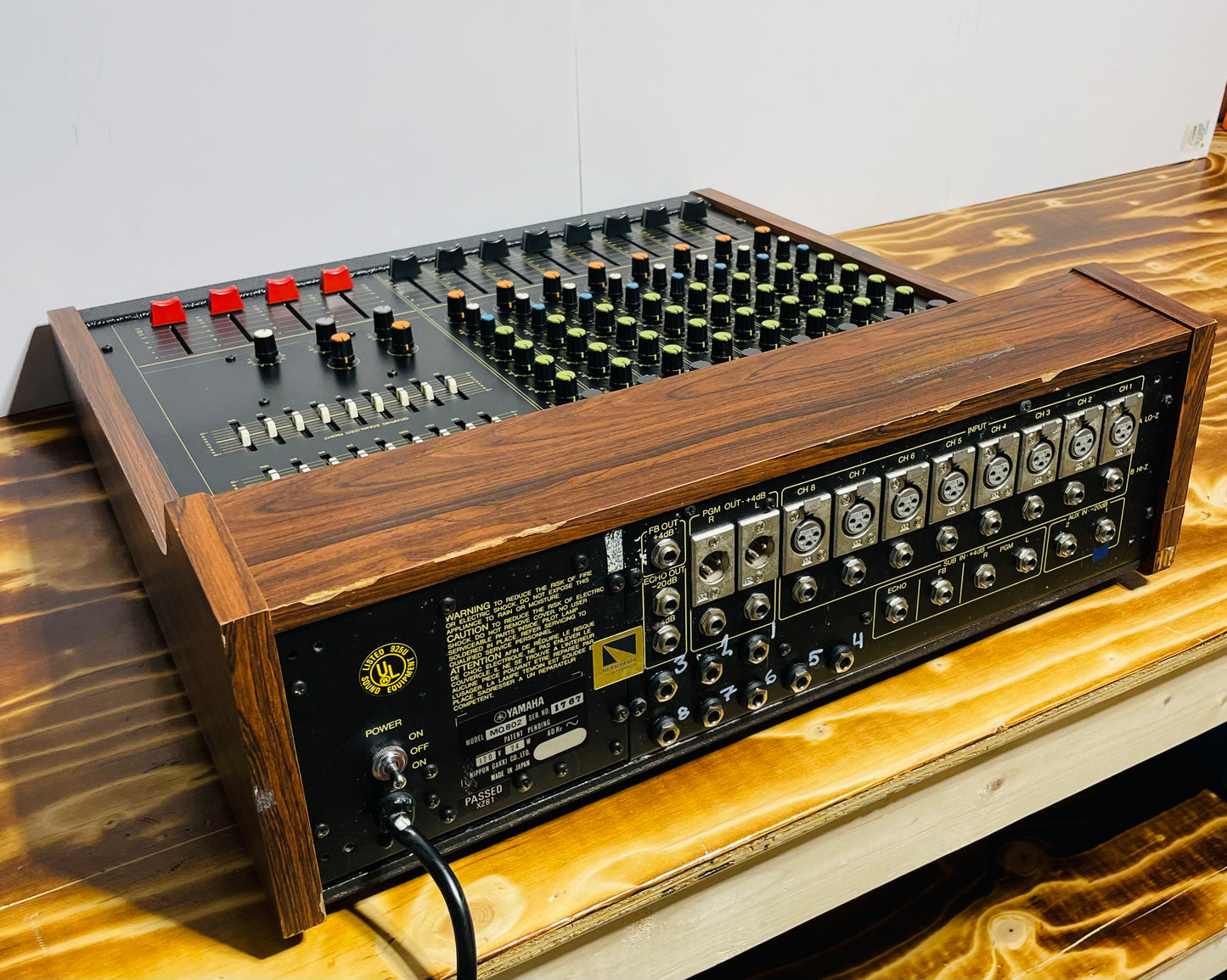 Yamaha MQ 802 - JapaNeve - Fully serviced + Direct out mod. by Headbangers