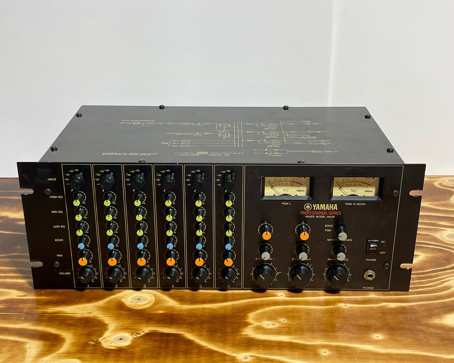 Yamaha M406 "JapaNeve" Direct Out Mod. Fully serviced + Recapped Headbangers