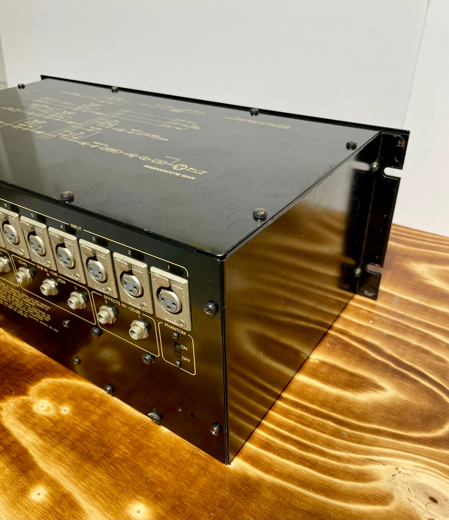 Yamaha M406 "JapaNeve" Direct Out Mod. Fully serviced + Recapped Headbangers