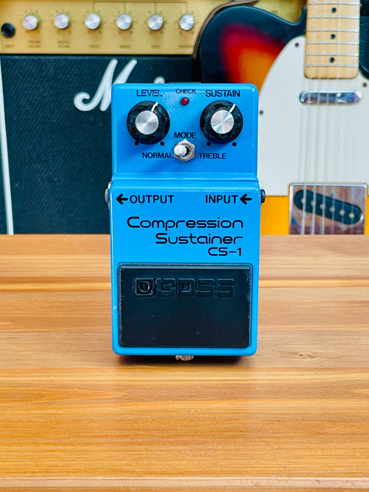 Boss CS-1 Compression Sustainer (Black Label) 1978 - 1982