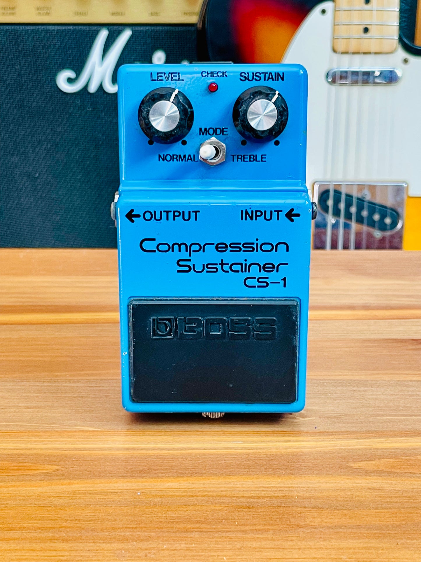 Boss CS-1 Compression Sustainer (Black Label) 1978 - 1982