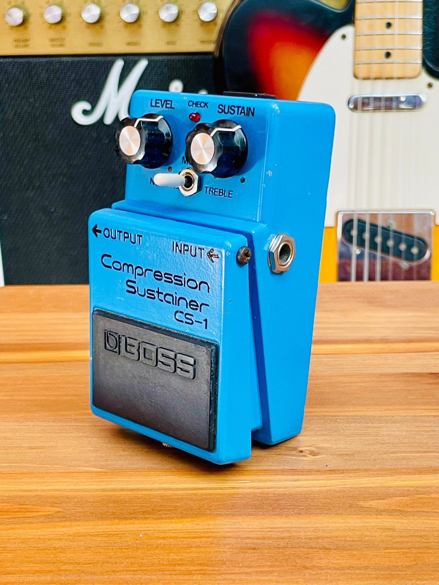 Boss CS-1 Compression Sustainer (Black Label) 1978 - 1982