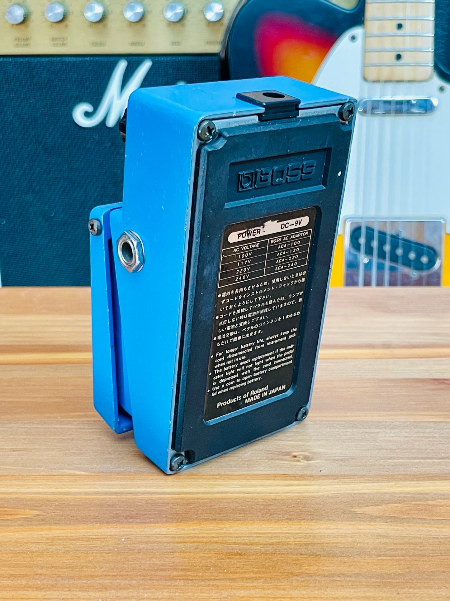 Boss CS-1 Compression Sustainer (Black Label) 1978 - 1982