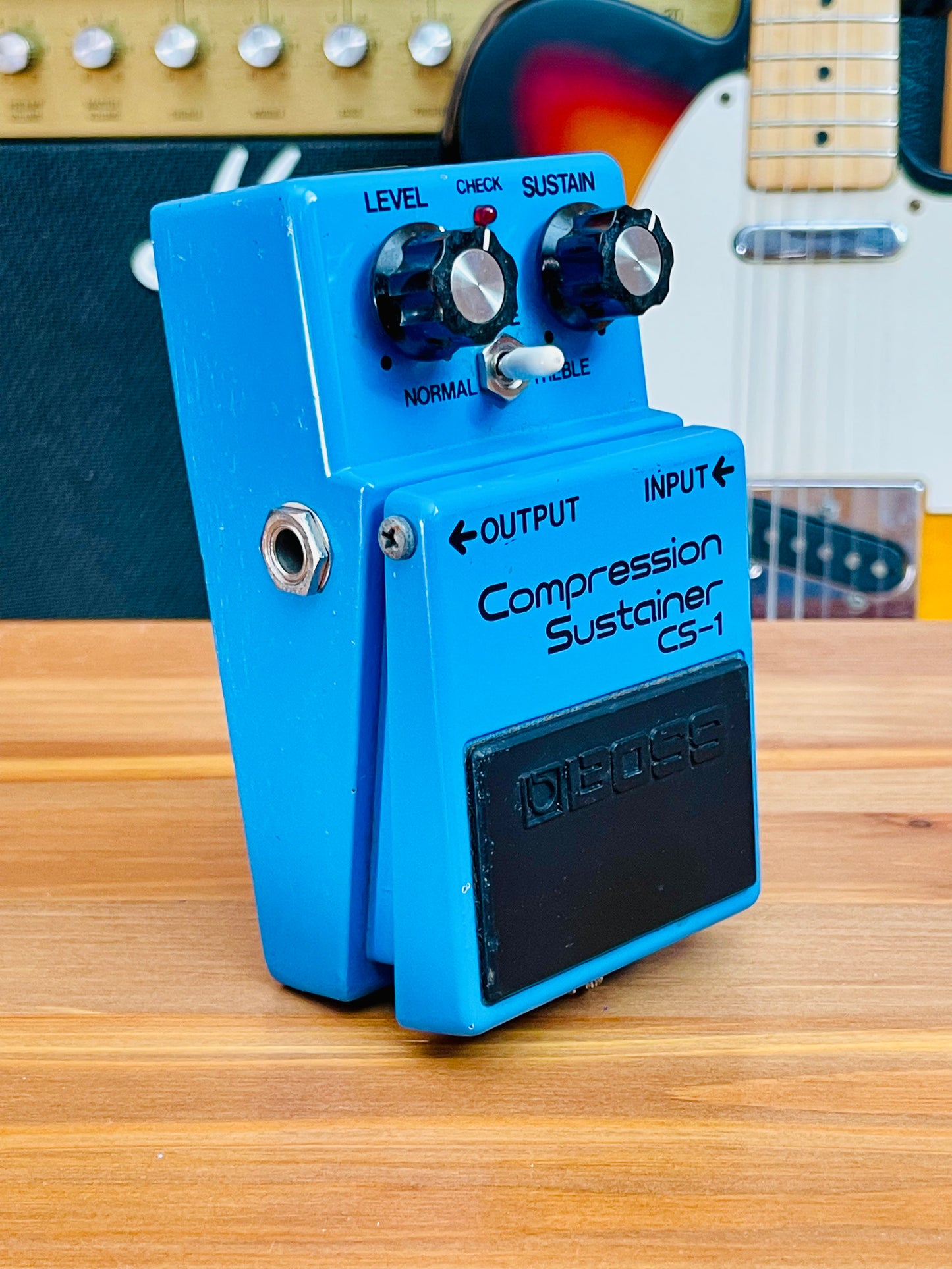 Boss CS-1 Compression Sustainer (Black Label) 1978 - 1982