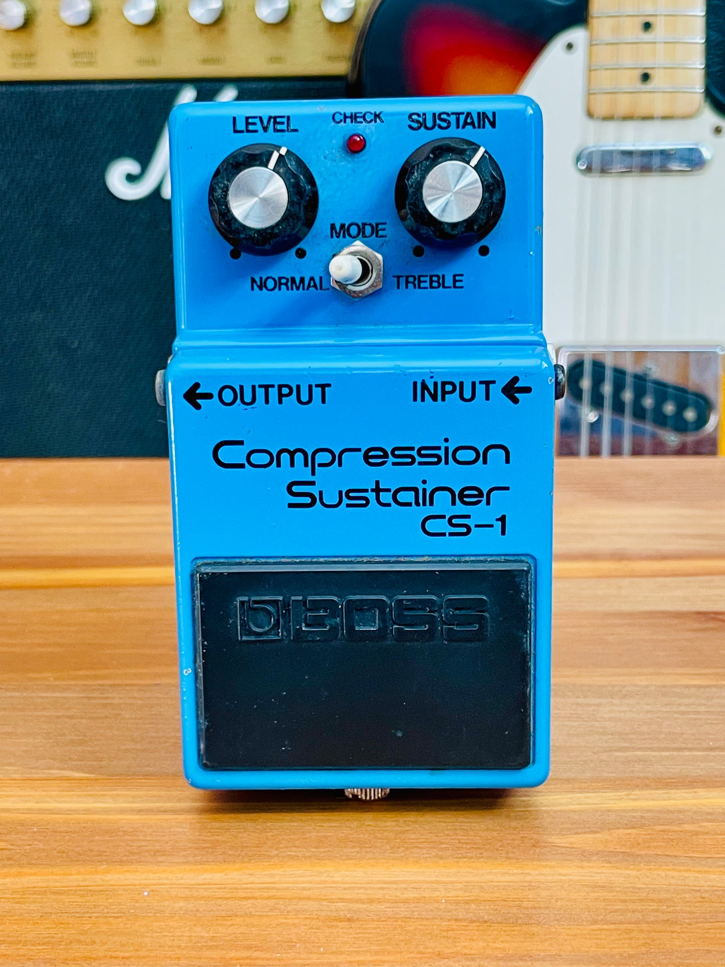 Boss CS-1 Compression Sustainer (Black Label) 1978 - 1982