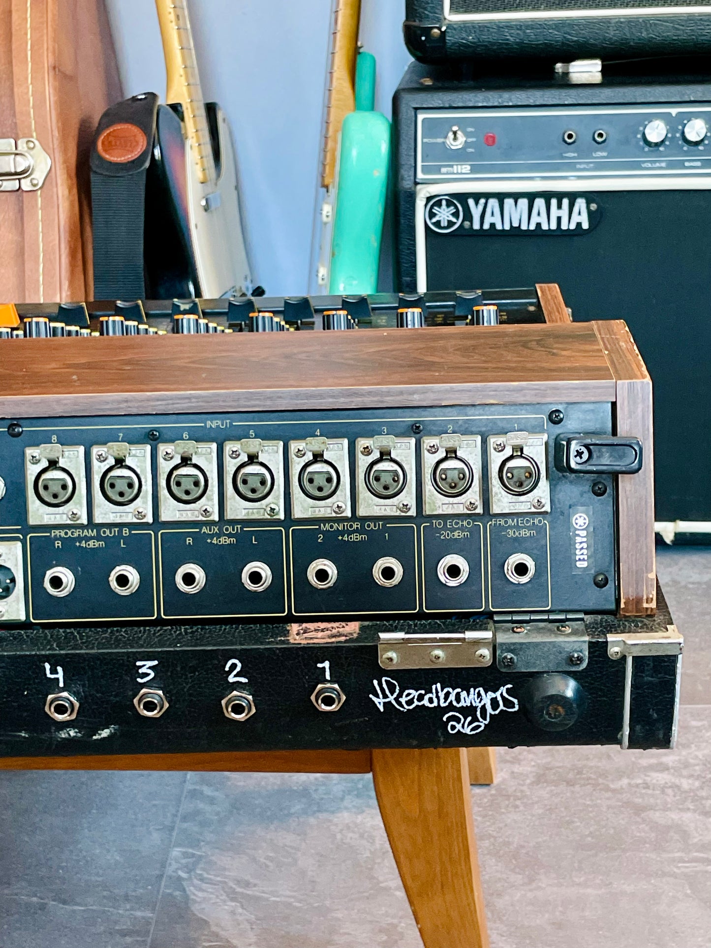 Yamaha PM-430 "Japa-Neve" fully recapped + Direct-Out Headbangers Mod! Tamura transformers 8-Channel Mixing Console 1970s