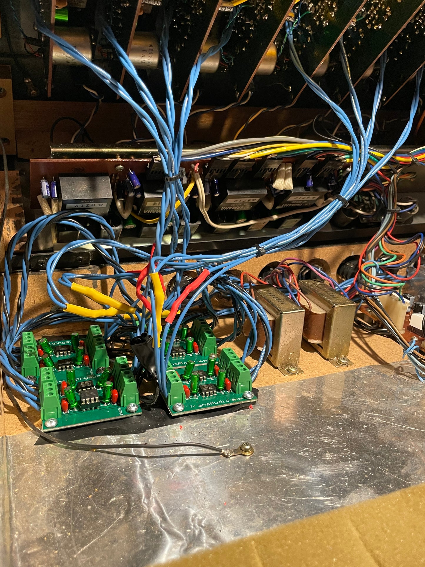 Yamaha PM-430 "Japa-Neve" fully recapped + Direct-Out Headbangers Mod! Tamura transformers 8-Channel Mixing Console 1970s