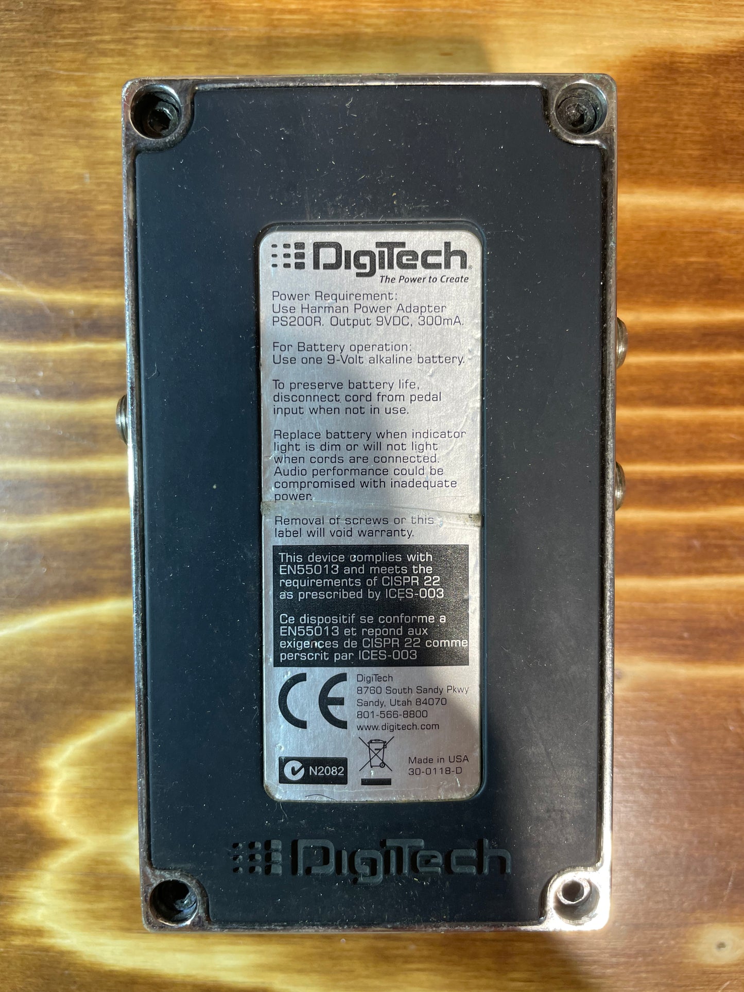 DigiTech Black-13 Scott Ian Signature