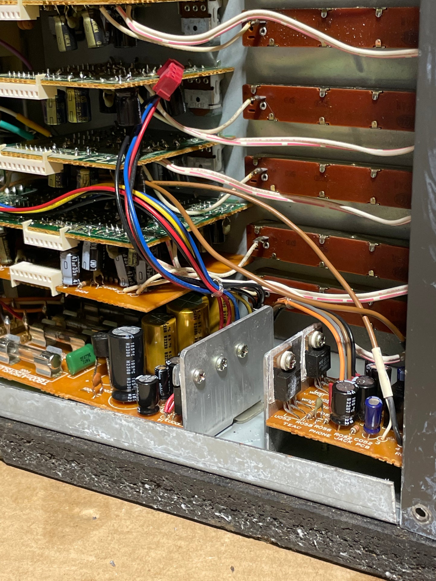 FREE SHIPPING - TASCAM M-216 Fully Recapped + Direct Out Mod by Headbangers