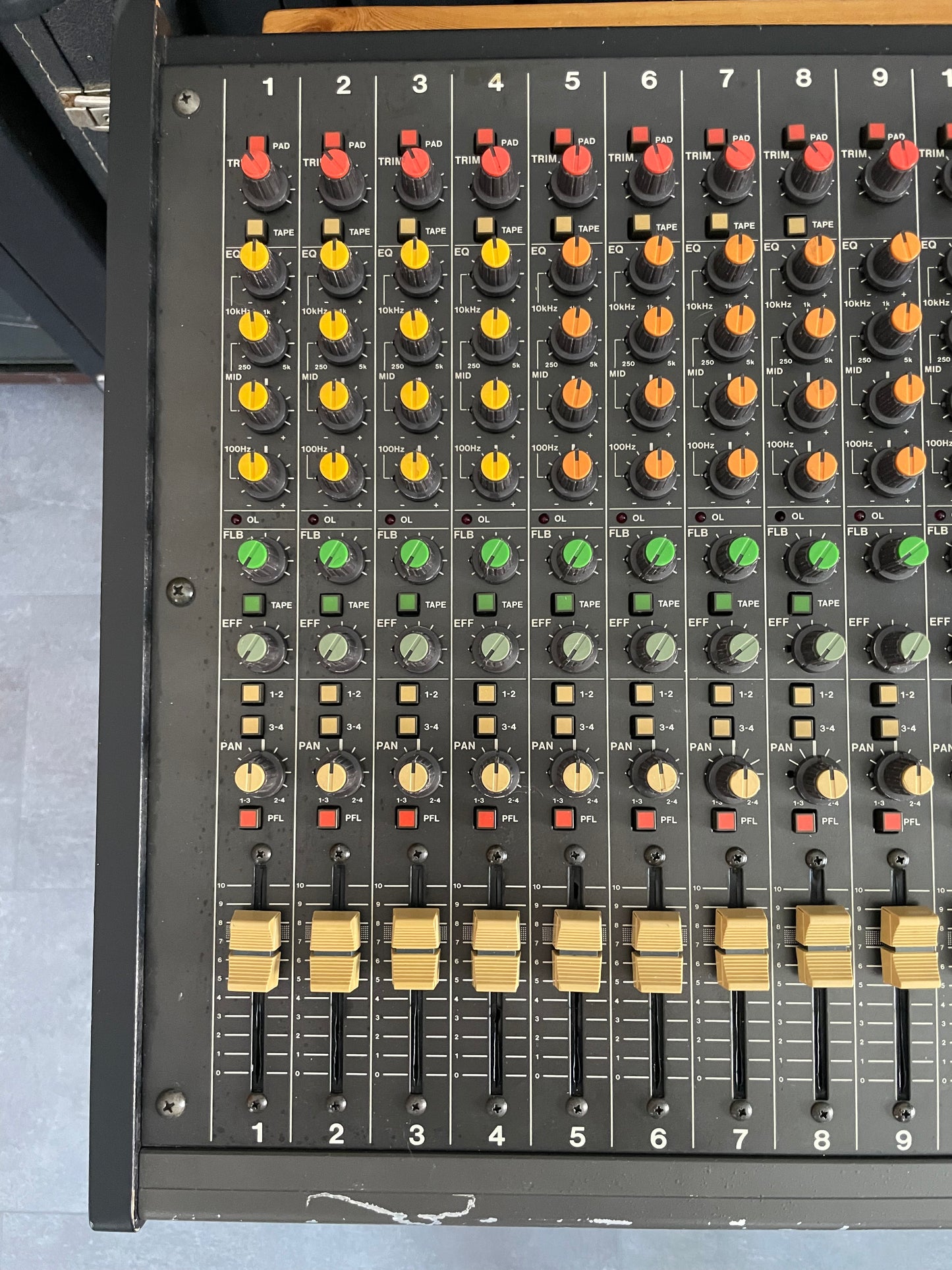 FREE SHIPPING - TASCAM M-216 Fully Recapped + Direct Out Mod by Headbangers