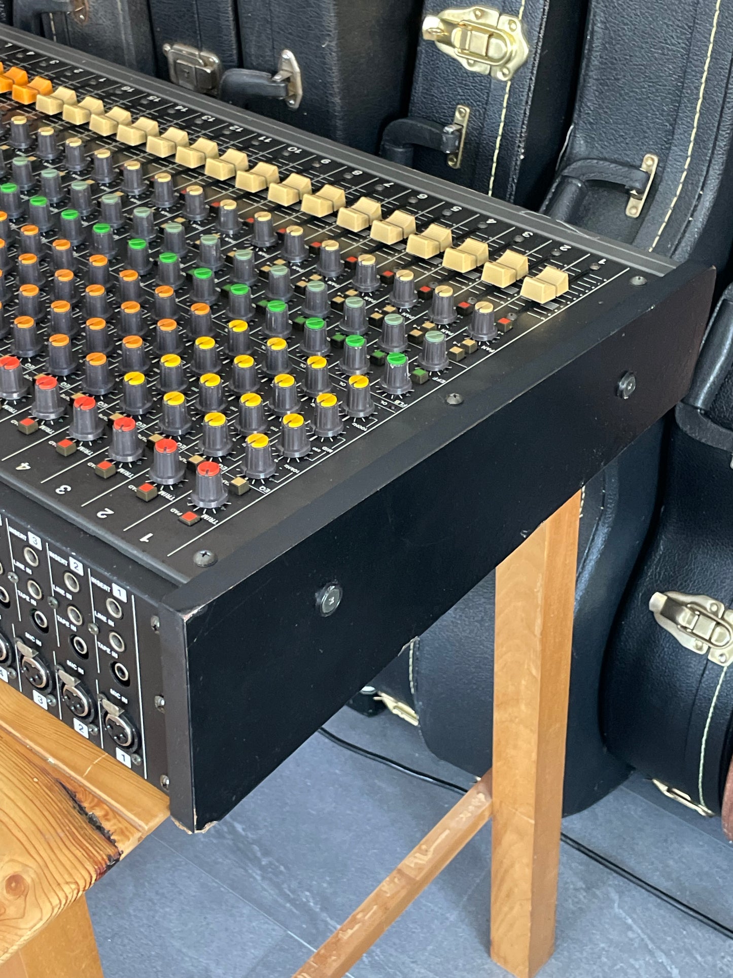 FREE SHIPPING - TASCAM M-216 Fully Recapped + Direct Out Mod by Headbangers