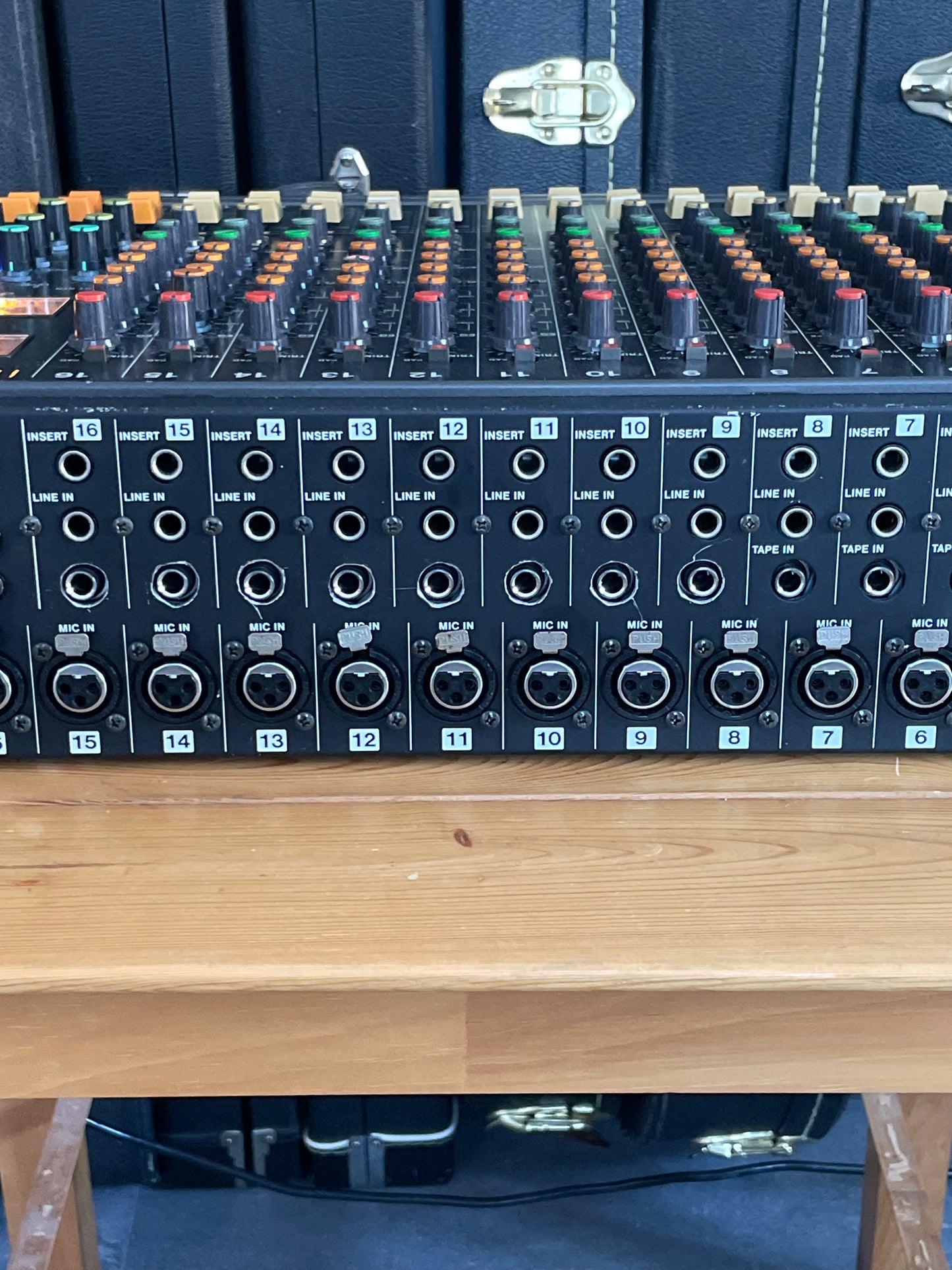 FREE SHIPPING - TASCAM M-216 Fully Recapped + Direct Out Mod by Headbangers