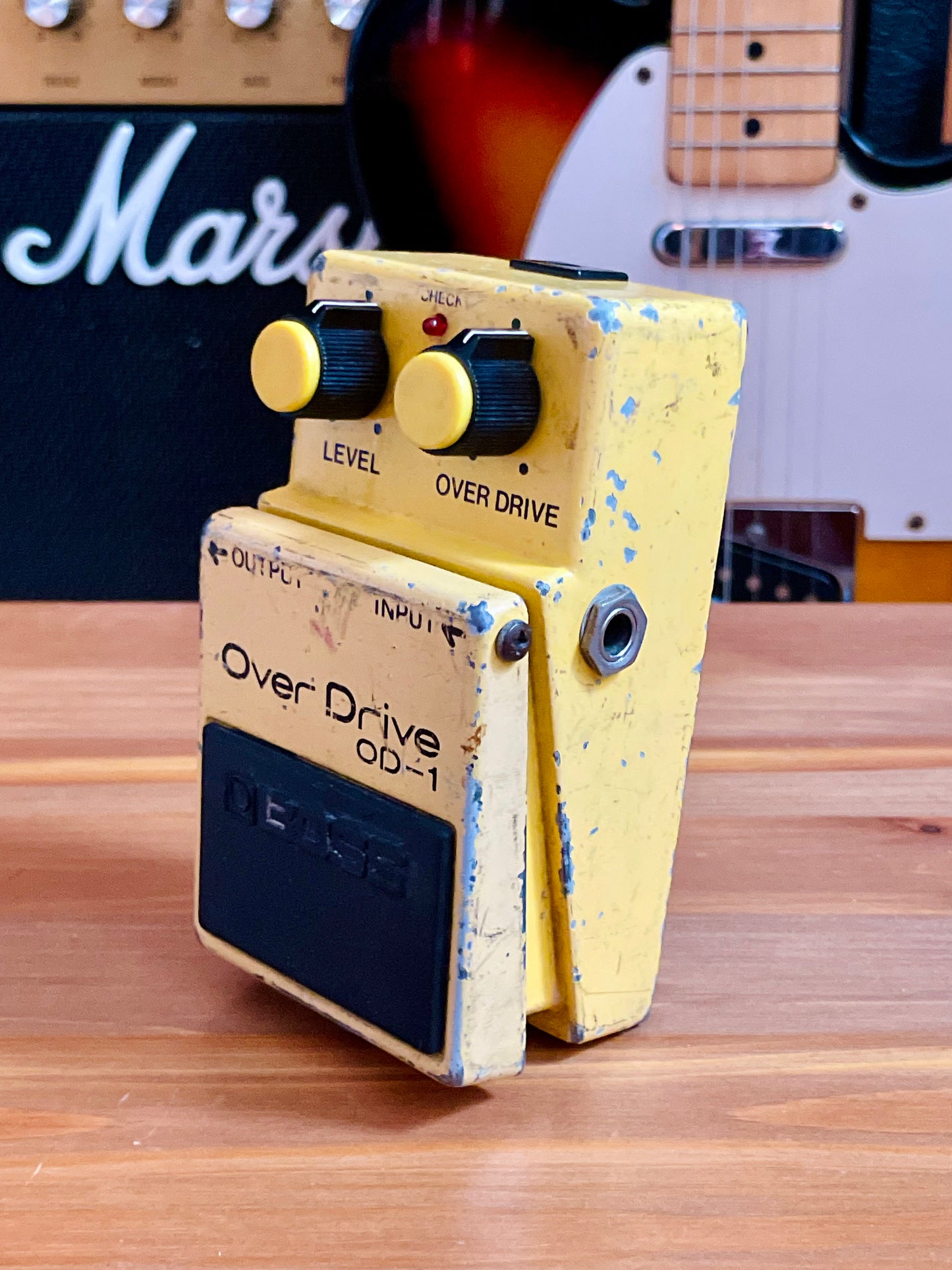 Boss OD-1 Over Drive (Black Label) 1977 - 1985