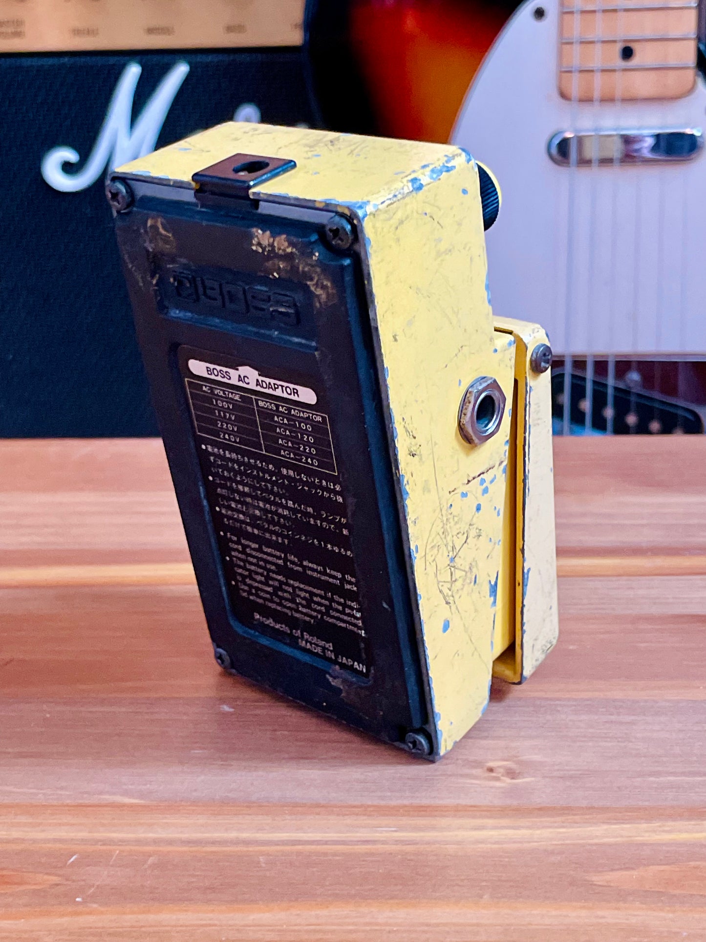 Boss OD-1 Over Drive (Black Label) 1977 - 1985