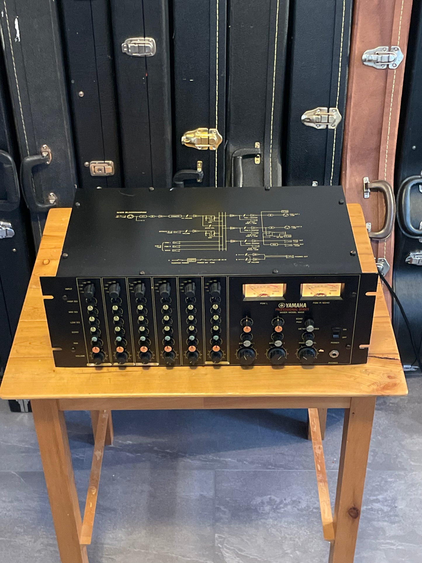 Yamaha M406 "JapaNeve" Direct Out Mod. Fully serviced + Recapped Headbangers