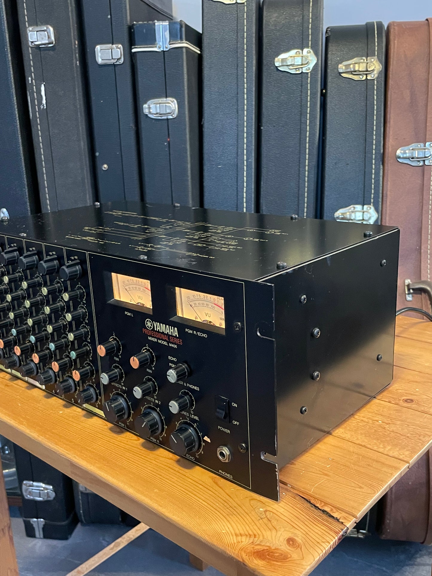 Yamaha M406 "JapaNeve" Direct Out Mod. Fully serviced + Recapped Headbangers