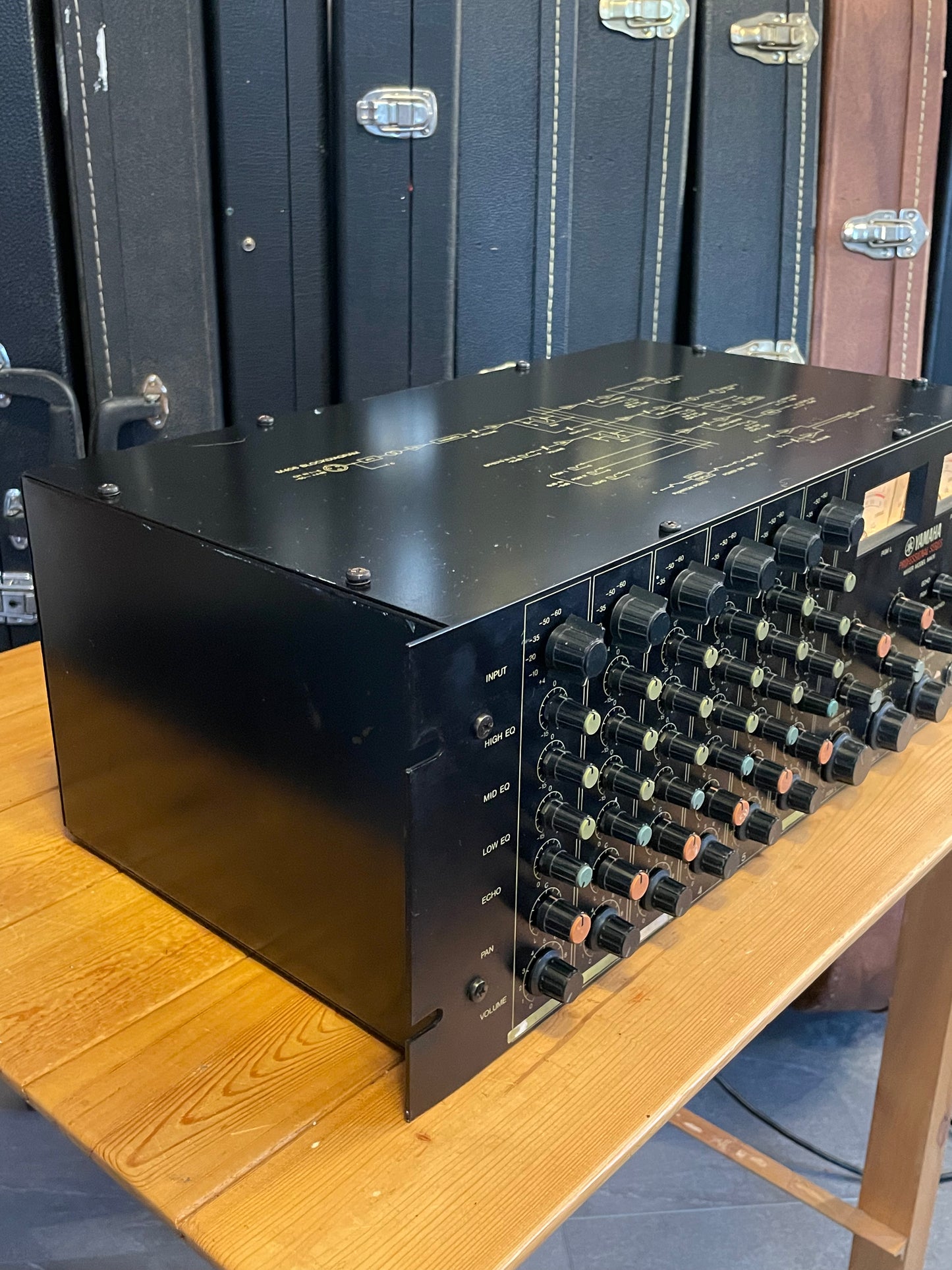 Yamaha M406 "JapaNeve" Direct Out Mod. Fully serviced + Recapped Headbangers