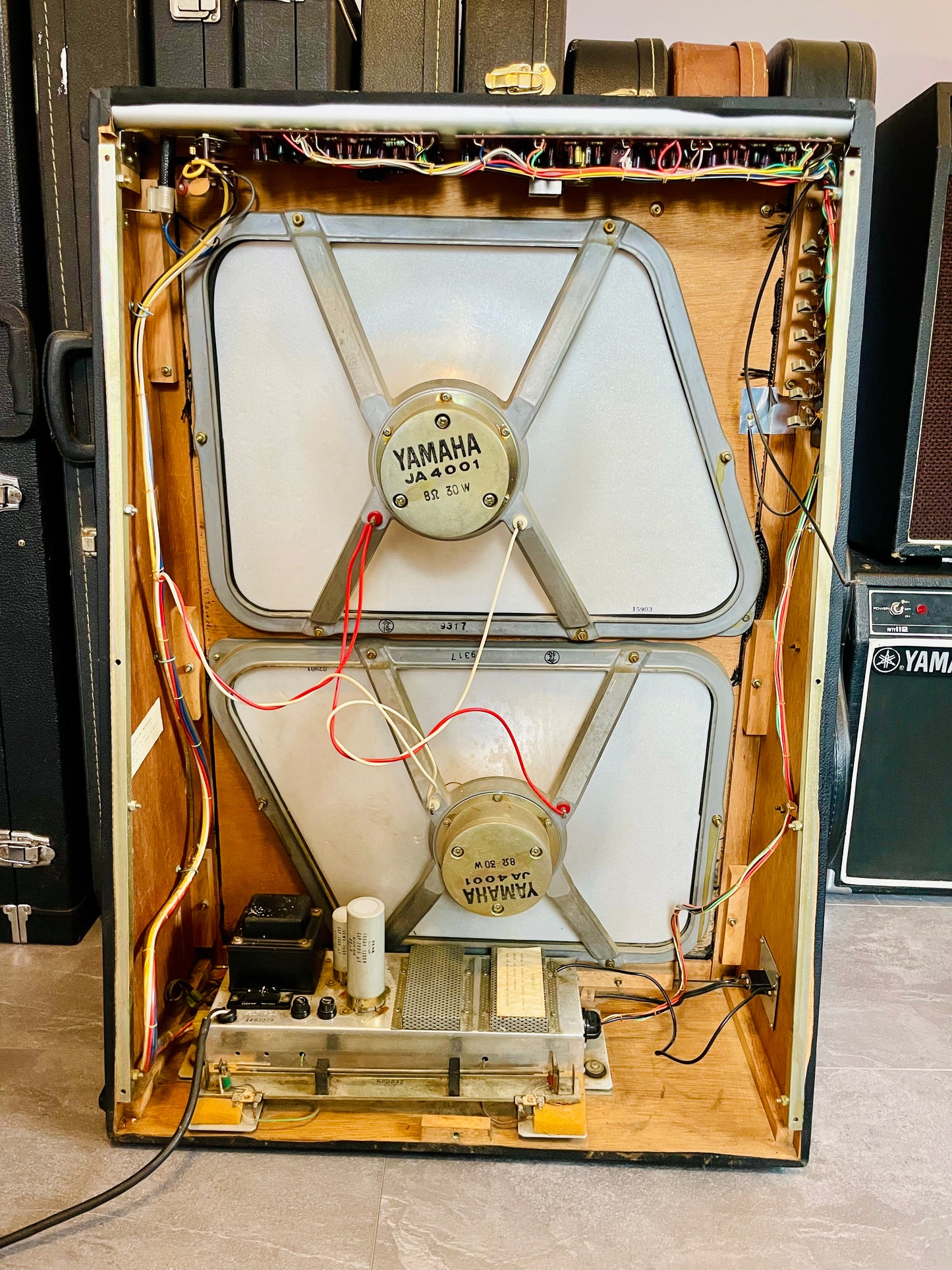 FREE SHIPPING - Yamaha TA-60 with Flexion speaker system 1969 - Recapped and serviced by Headbangers