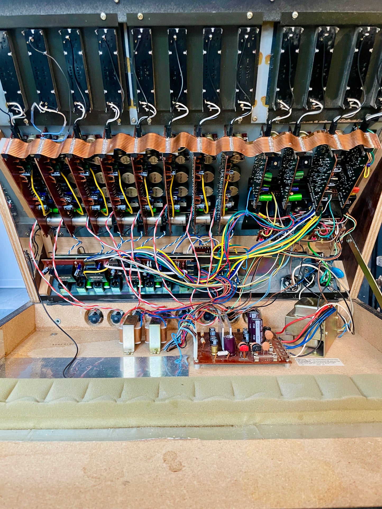 FREE SHIPPING - Yamaha PM-430 "Japa-Neve" fully recapped + Direct-Out Headbangers Mod! Tamura transformers 8-Channel Mixing Console 1970s