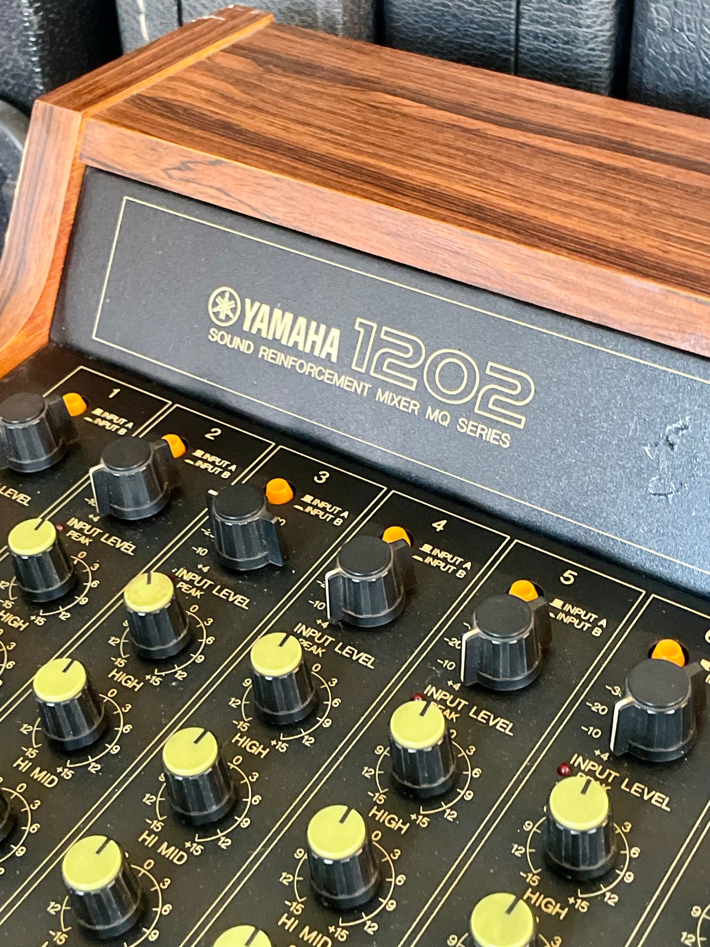 FREE SHIPPING - Yamaha MQ1202 "Japa-Neve", fully recapped + Direct-Out Headbangers Mod! Small PM1000, Tamura transformers, fat Pres. 4 band EQ