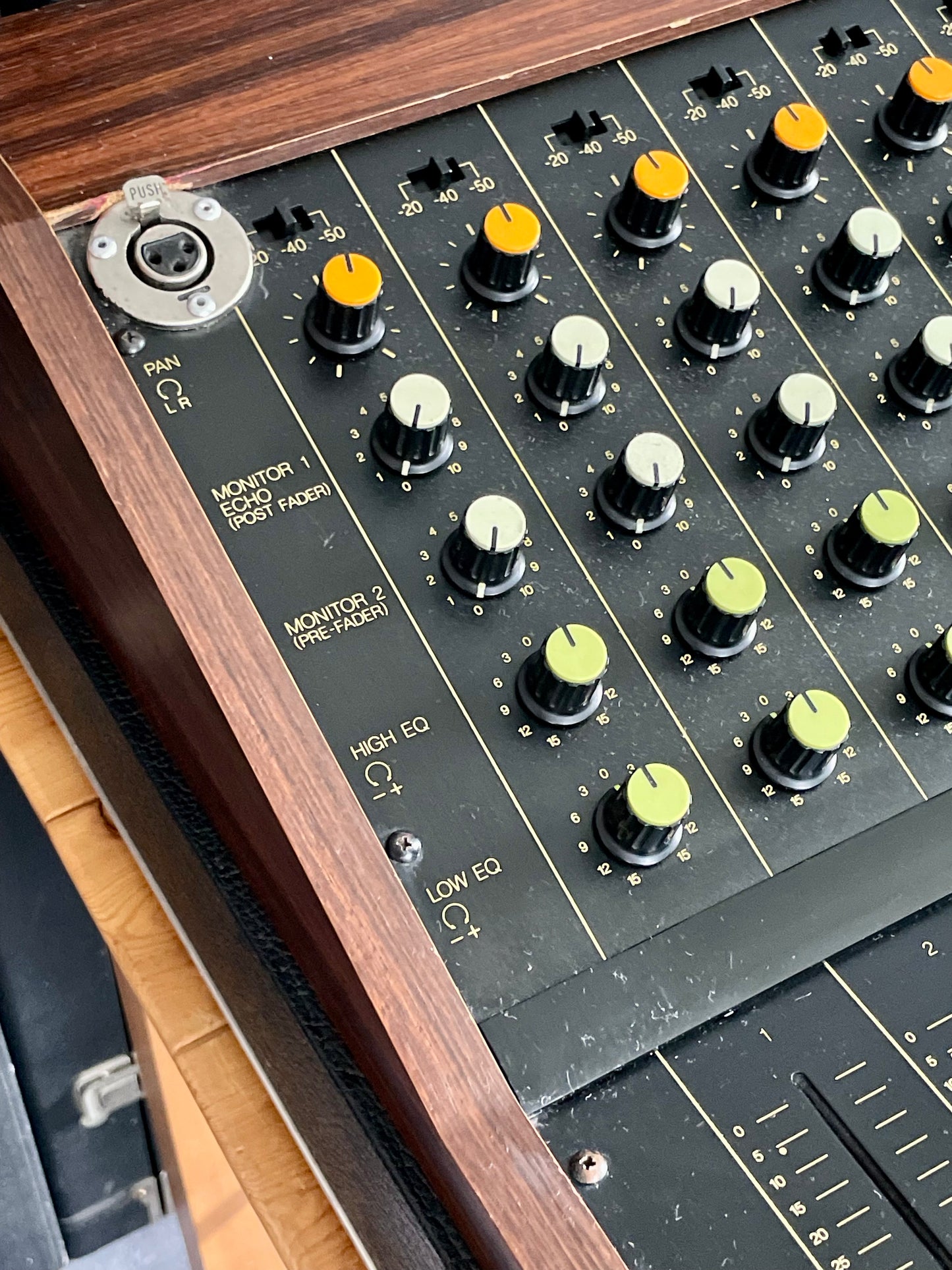 FREE SHIPPING - Yamaha PM-430 "Japa-Neve" fully recapped + Direct-Out Headbangers Mod! Tamura transformers 8-Channel Mixing Console 1970s