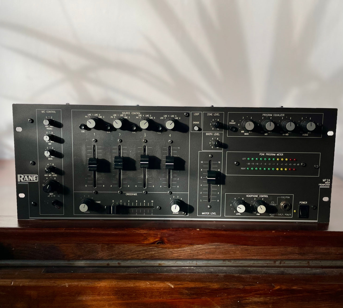 Rane Mp RANE MP 24 Mixer Preamplifier Original Model 1989 in Excellent conditi ...