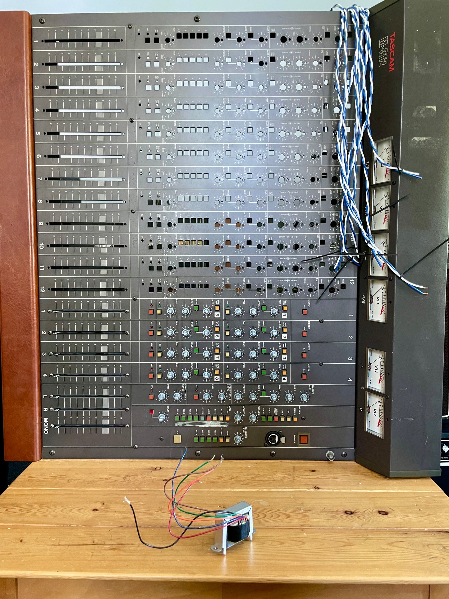 TASCAM M-312 with transformer-balanced direct out CAPI API-style (1983 - 1987) - Fully serviced + recapped