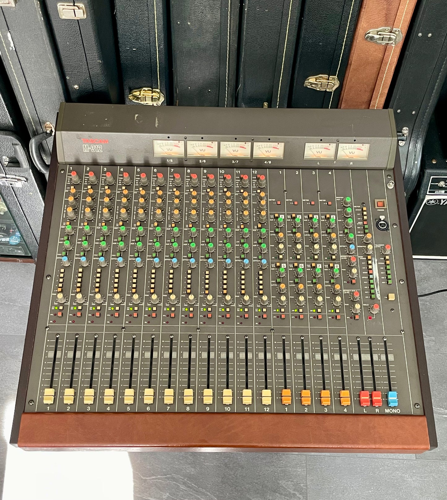 TASCAM M-312 with transformer-balanced direct out CAPI API-style (1983 - 1987) - Fully serviced + recapped