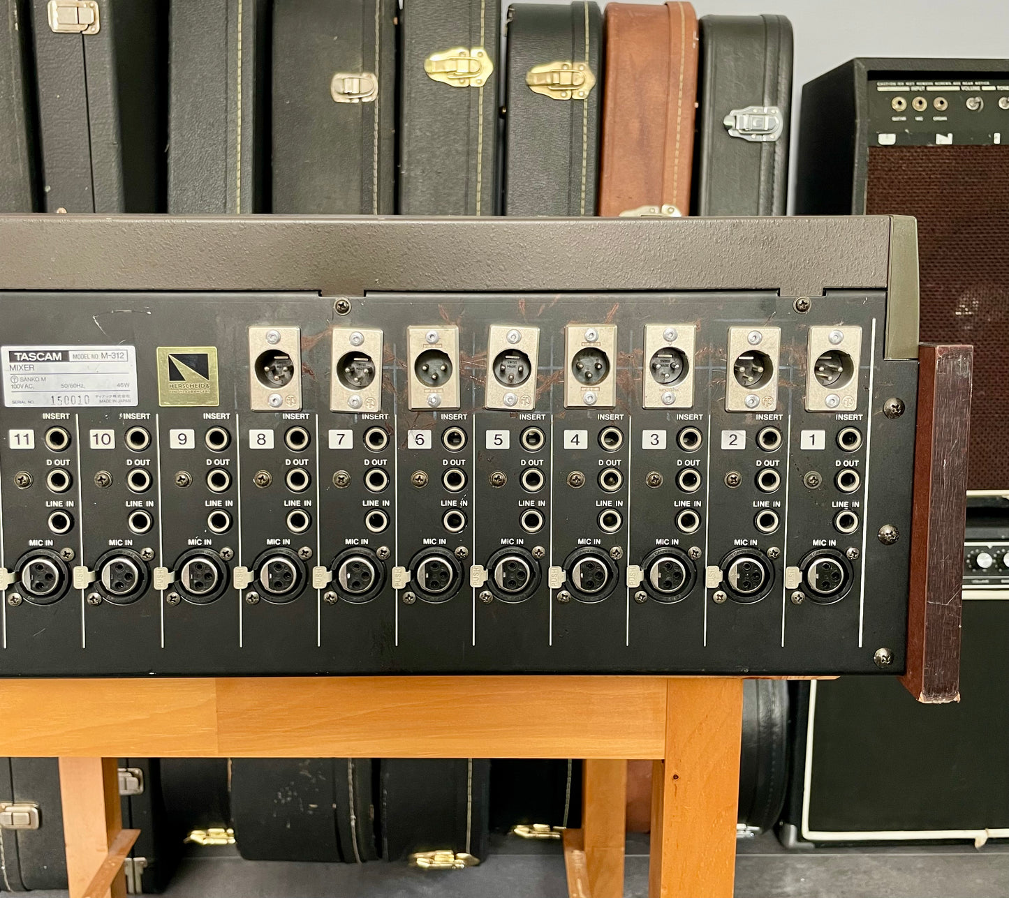 TASCAM M-312 with transformer-balanced direct out CAPI API-style (1983 - 1987) - Fully serviced + recapped