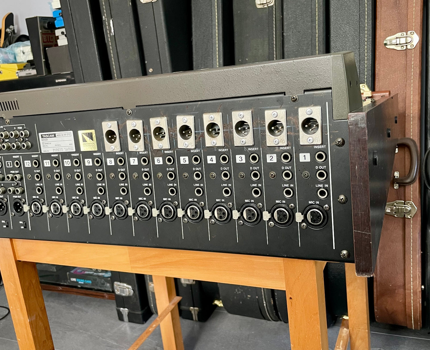 TASCAM M-312 with transformer-balanced direct out CAPI API-style (1983 - 1987) - Fully serviced + recapped