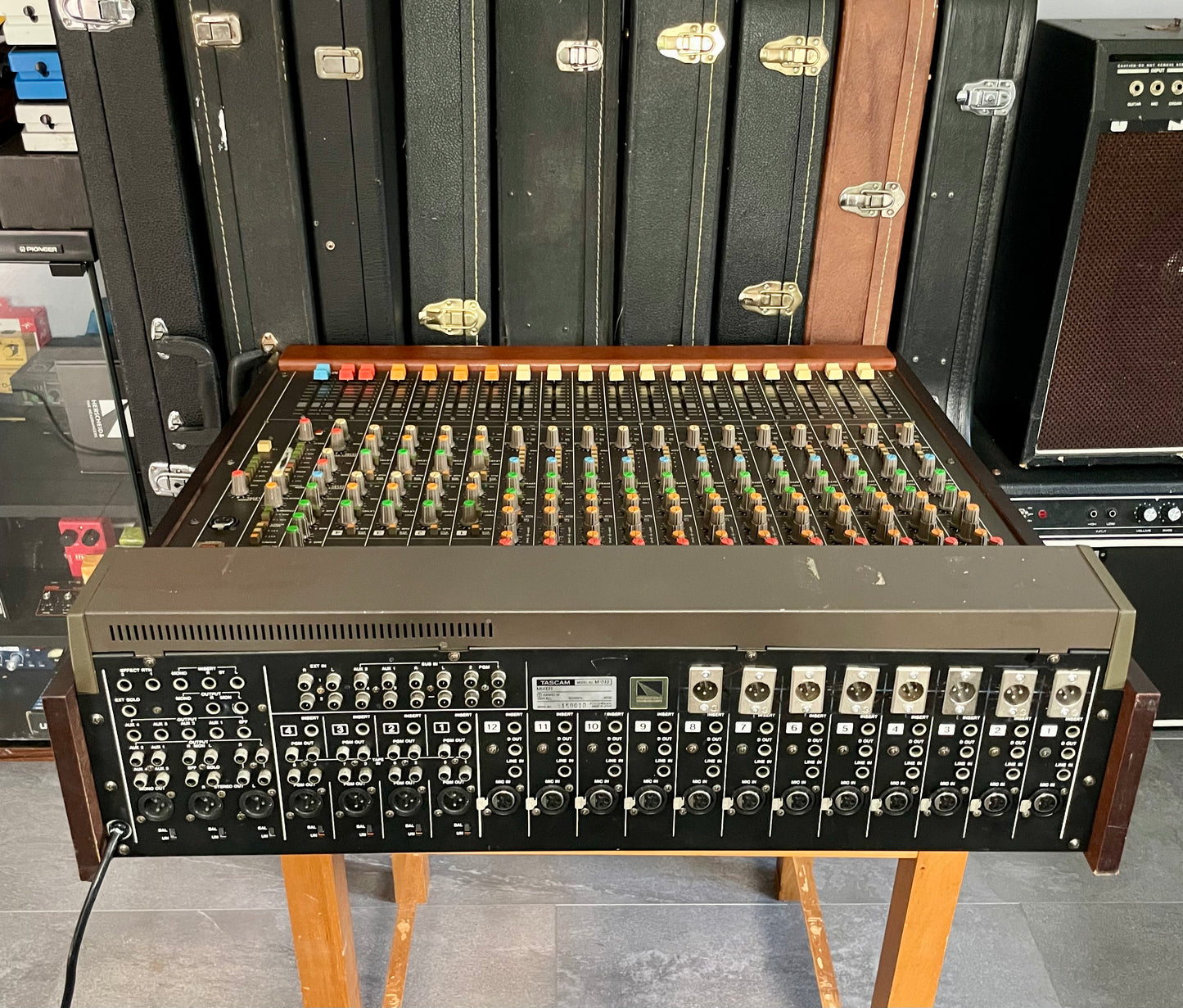 TASCAM M-312 with transformer-balanced direct out CAPI API-style (1983 - 1987) - Fully serviced + recapped