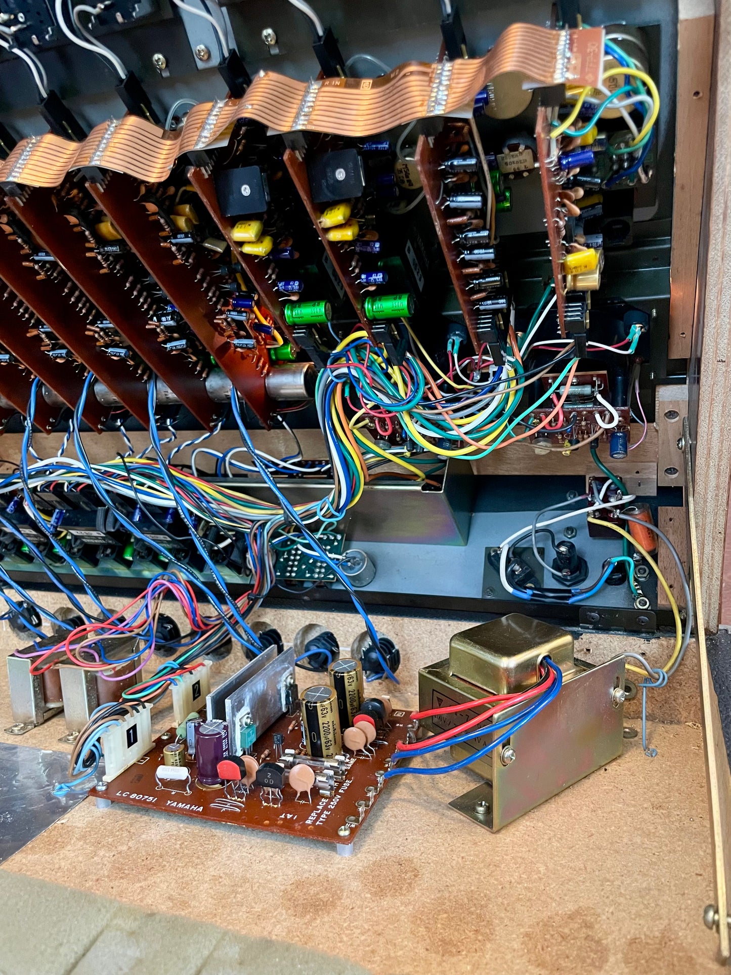 Yamaha PM-430 "Japa-Neve" fully recapped + Direct-Out. Tamura transformers 8-Channel Mixing Console 1970s