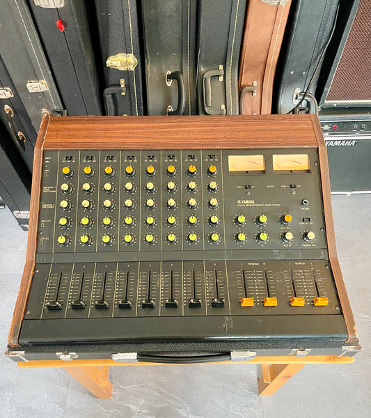 Yamaha PM-430 "Japa-Neve" fully recapped + Direct-Out. Tamura transformers 8-Channel Mixing Console 1970s