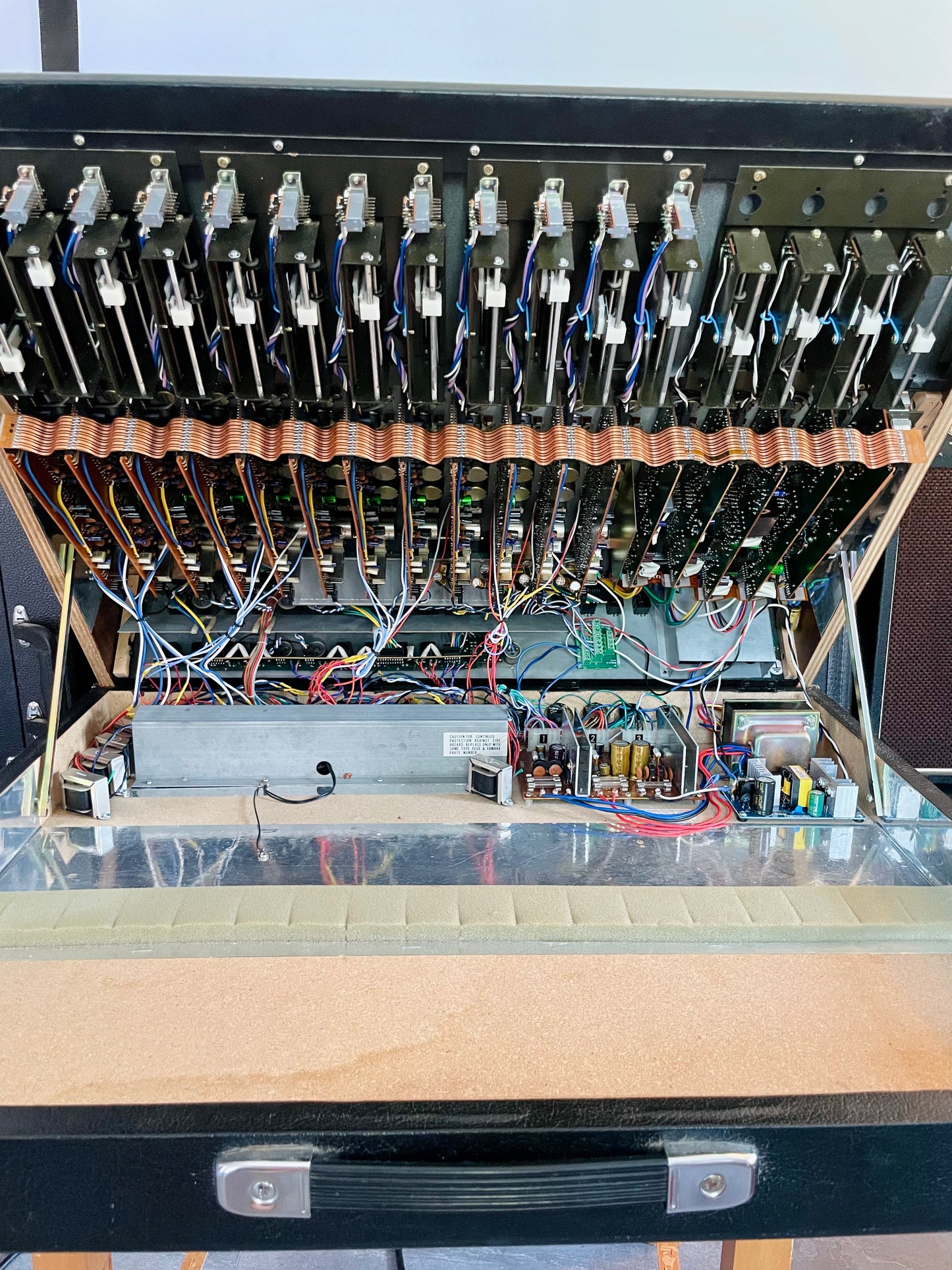 Yamaha PM-700 "Japa-Neve" fully recapped + 12 Transformer Balanced Direct Outs + 4 Tamura Output transformers 12-Channel Mixing Console 1970s