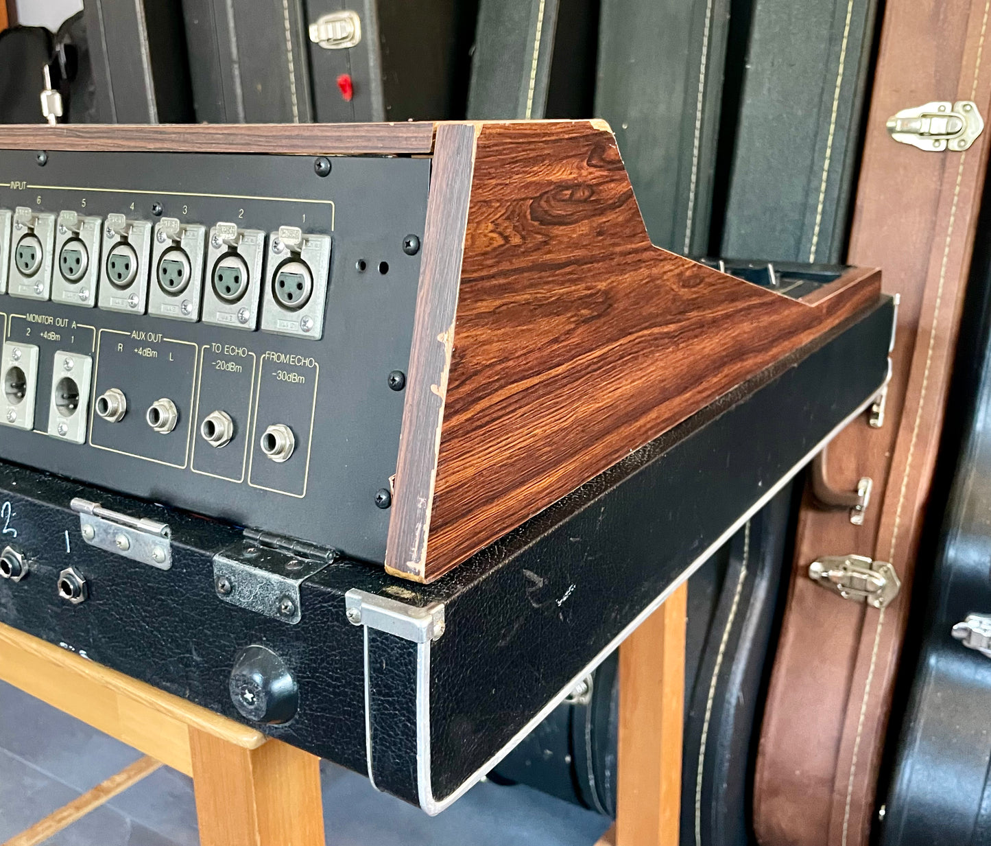 Yamaha PM-700 "Japa-Neve" fully recapped + 12 Transformer Balanced Direct Outs + 4 Tamura Output transformers 12-Channel Mixing Console 1970s