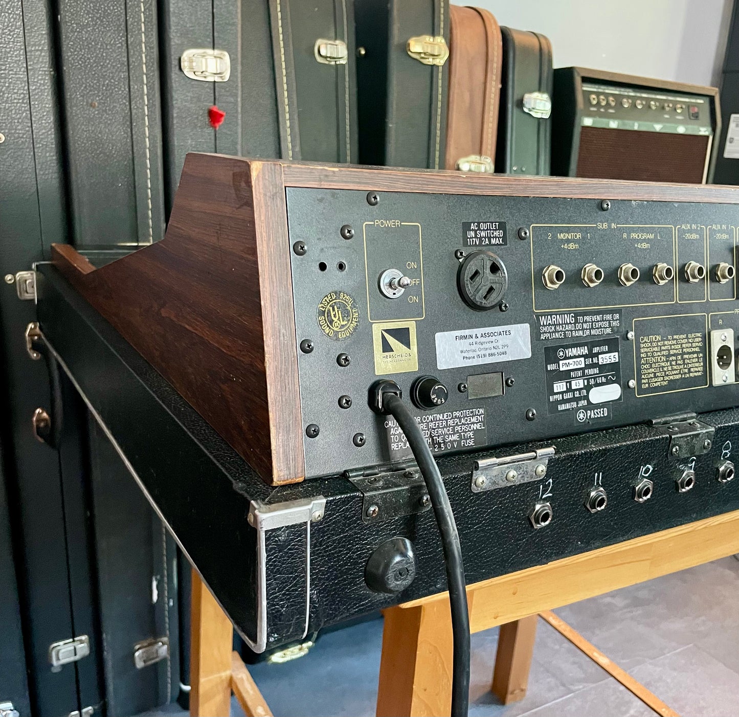Yamaha PM-700 "Japa-Neve" fully recapped + 12 Transformer Balanced Direct Outs + 4 Tamura Output transformers 12-Channel Mixing Console 1970s