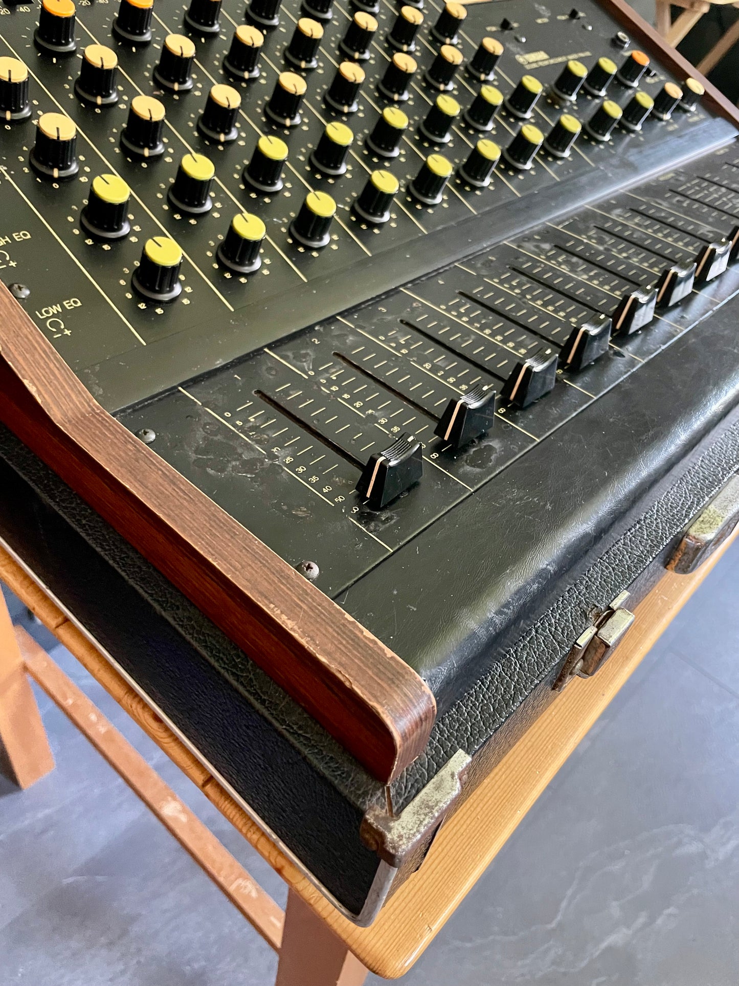 Yamaha PM-430 "Japa-Neve" fully recapped + Direct-Out. Tamura transformers 8-Channel Mixing Console 1970s