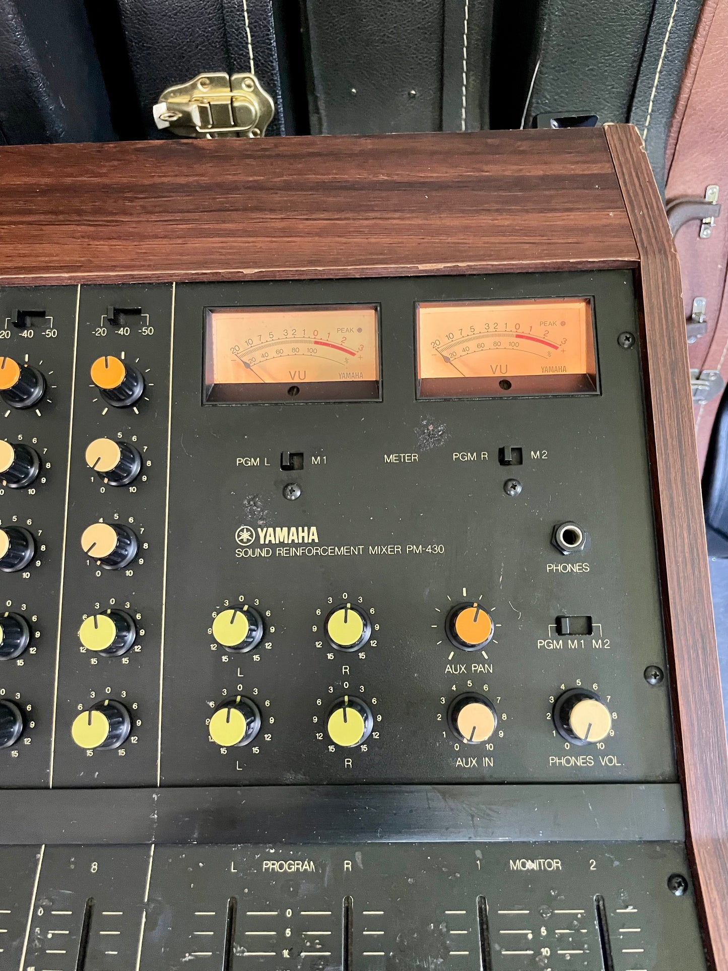 Yamaha PM-430 "Japa-Neve" fully recapped + Direct-Out. Tamura transformers 8-Channel Mixing Console 1970s