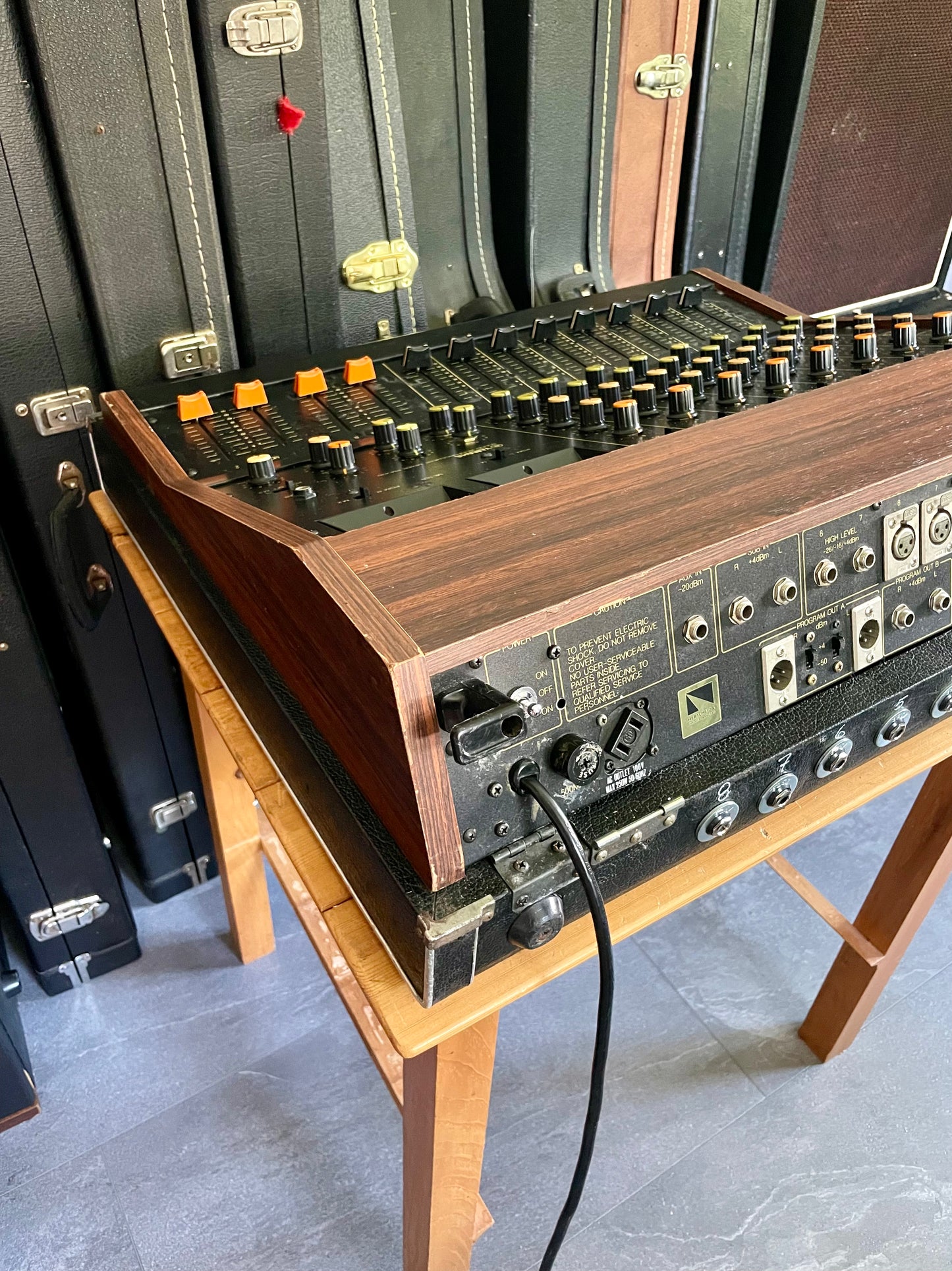 Yamaha PM-430 "Japa-Neve" fully recapped + Direct-Out. Tamura transformers 8-Channel Mixing Console 1970s