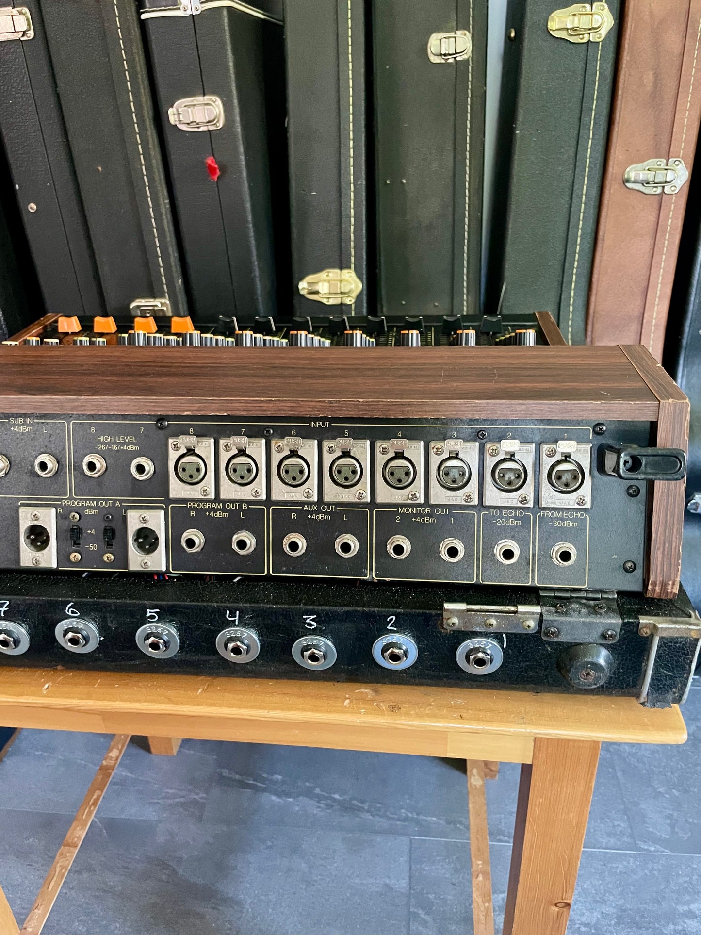Yamaha PM-430 "Japa-Neve" fully recapped + Direct-Out. Tamura transformers 8-Channel Mixing Console 1970s