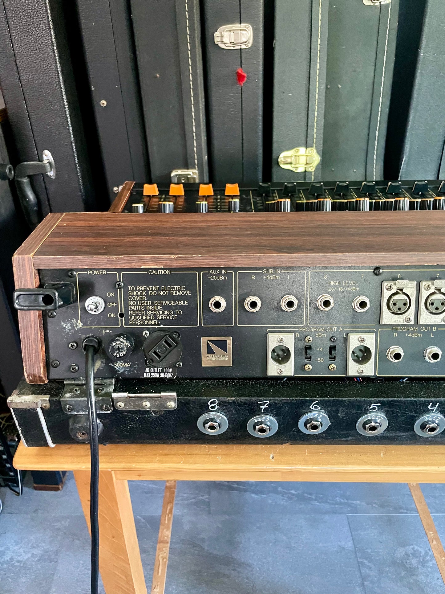 Yamaha PM-430 "Japa-Neve" fully recapped + Direct-Out. Tamura transformers 8-Channel Mixing Console 1970s
