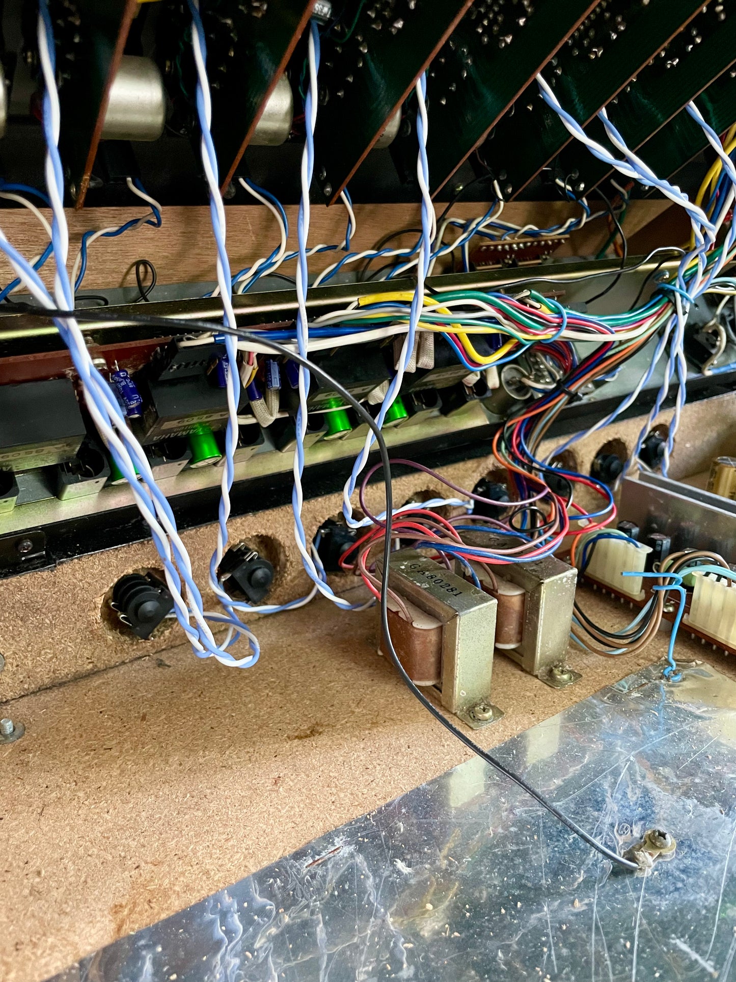 Yamaha PM-430 "Japa-Neve" fully recapped + Direct-Out. Tamura transformers 8-Channel Mixing Console 1970s