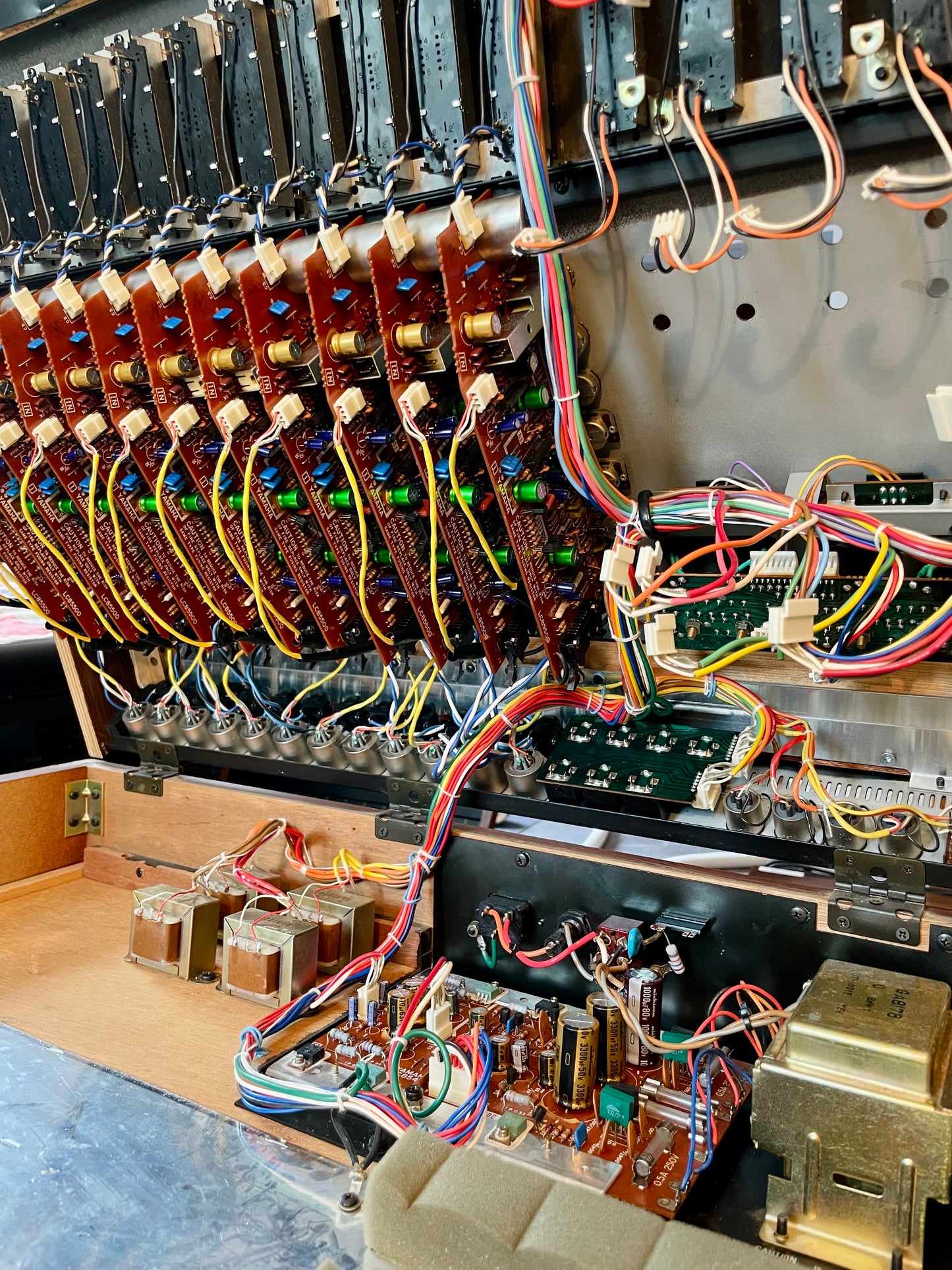 Yamaha M512 - JapaNeve with Direct Outs, Tamura transformers, Polarity Reverse & Send Switching - Fully recapped and serviced