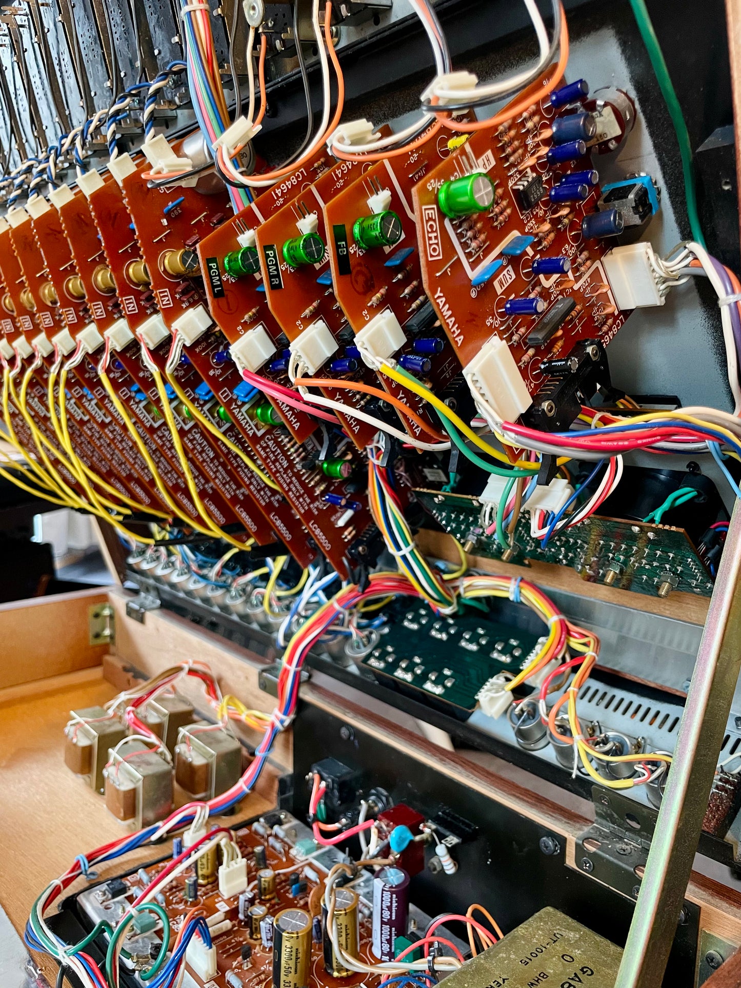 Yamaha M512 - JapaNeve with Direct Outs, Tamura transformers, Polarity Reverse & Send Switching - Fully recapped and serviced